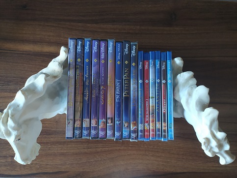 Ajout DVD et Blu-ray Disney