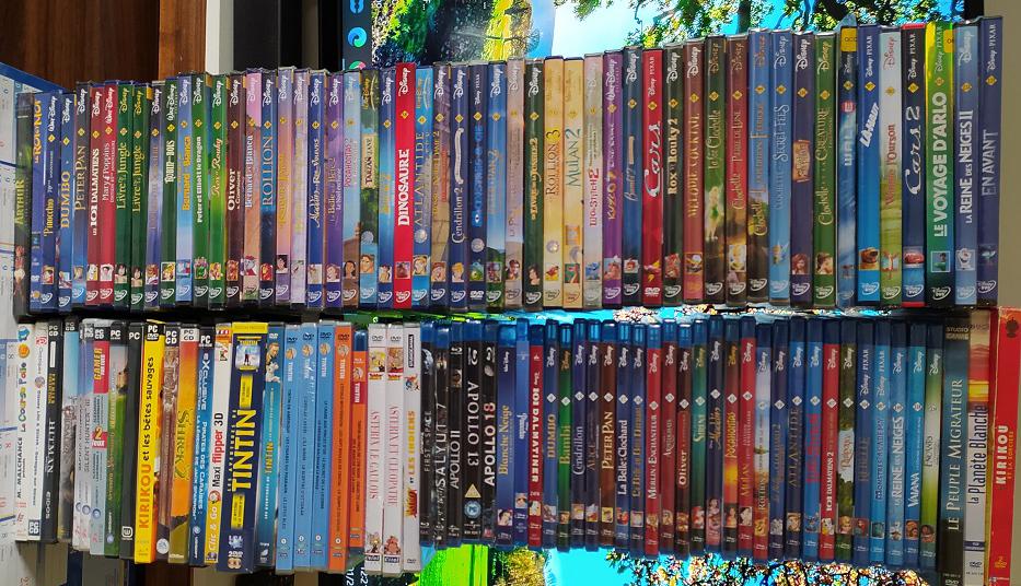 Collection DVD Blu-ray Disc Disney de Bernard