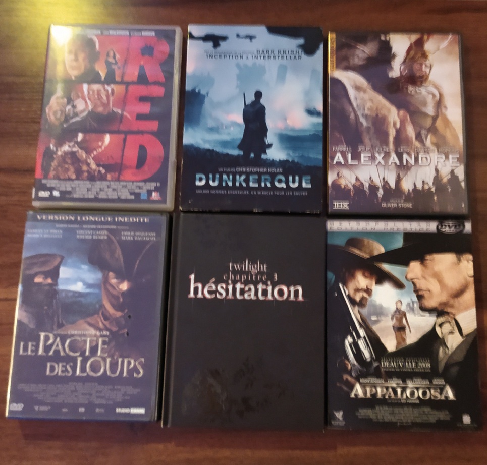 Collection DVD Cinéma fiction